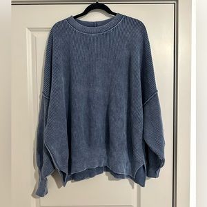 Aerie women’s beyond sweater blue